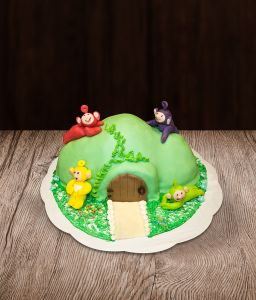 Tortas Teletabių namelis (Teletubbies)