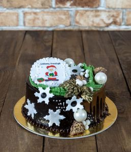 Kalėdinis tortas, Naujametinis tortas 