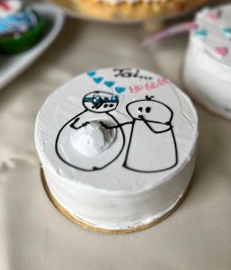 Lyties atskleidimo BENTO tortas PILVELIO PASLAPTIS